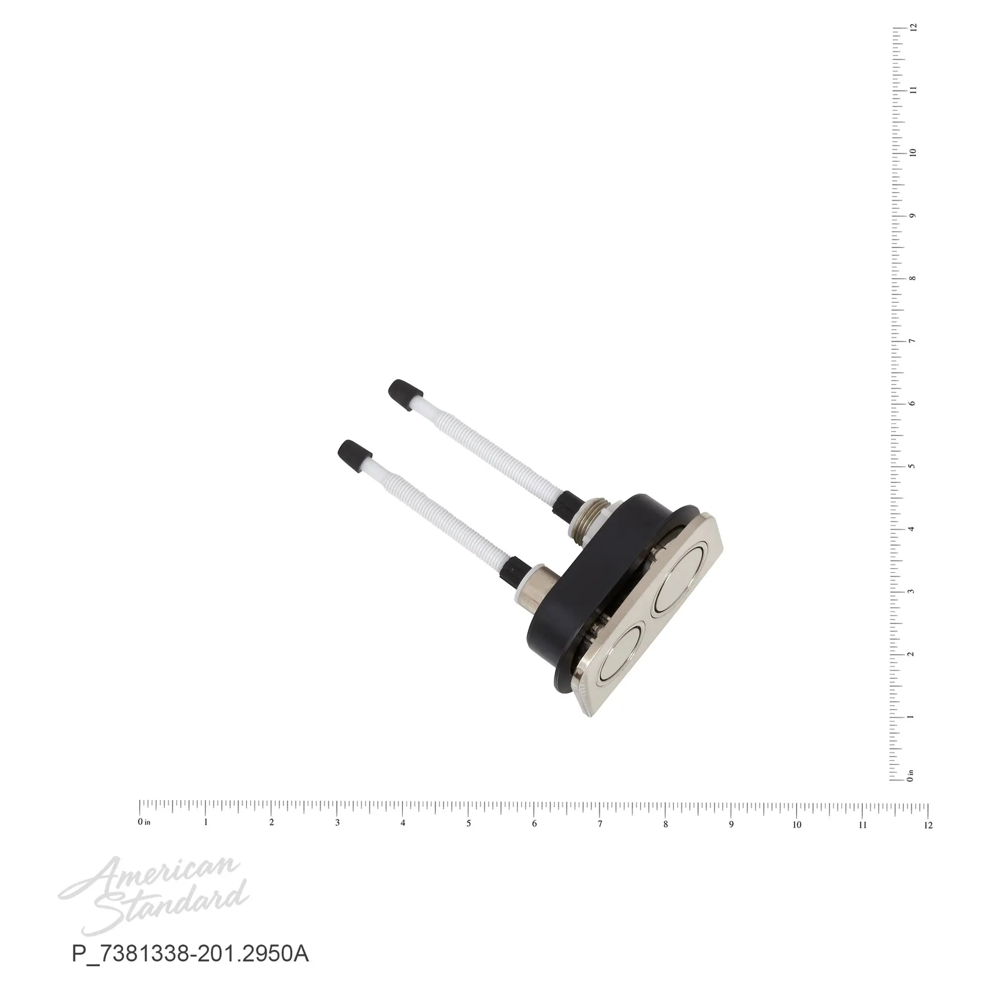 Actionneur de chasse double plaqué Equility // NICKEL BROSSÉ // 117838_P_73813382012950A_CDNwebp.webp