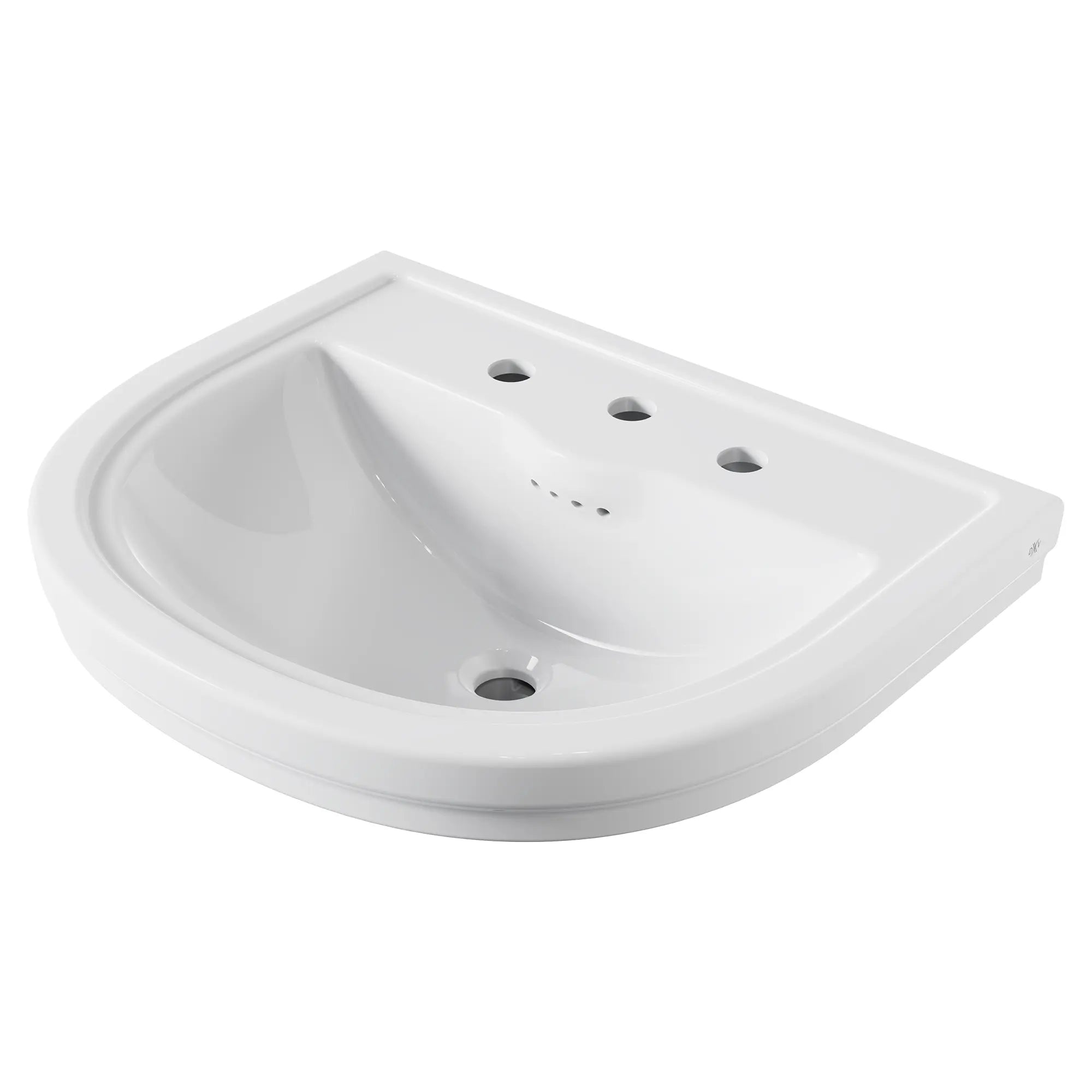 Lavabo de console St. George 24 po - Lavabo à trois trous // CANVAS WHITE // 151793_D20150008.415_2_CDNwebp.webp