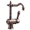 [D35402400.110] Victorian Single Handle Bar Faucet with Lever Handle - Polished Chrome