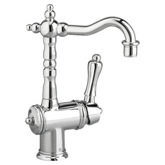 [D35402400.100] Victorian Single Handle Bar Faucet with Lever Handle - Polished Chrome