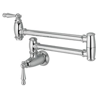 [D35402900.100] Traditional Kitchen Pot Filler - Polished Chrome