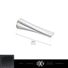 [D35120760.243] DXV® Modulus Wall Mount Bathtub Spout - Matte Black