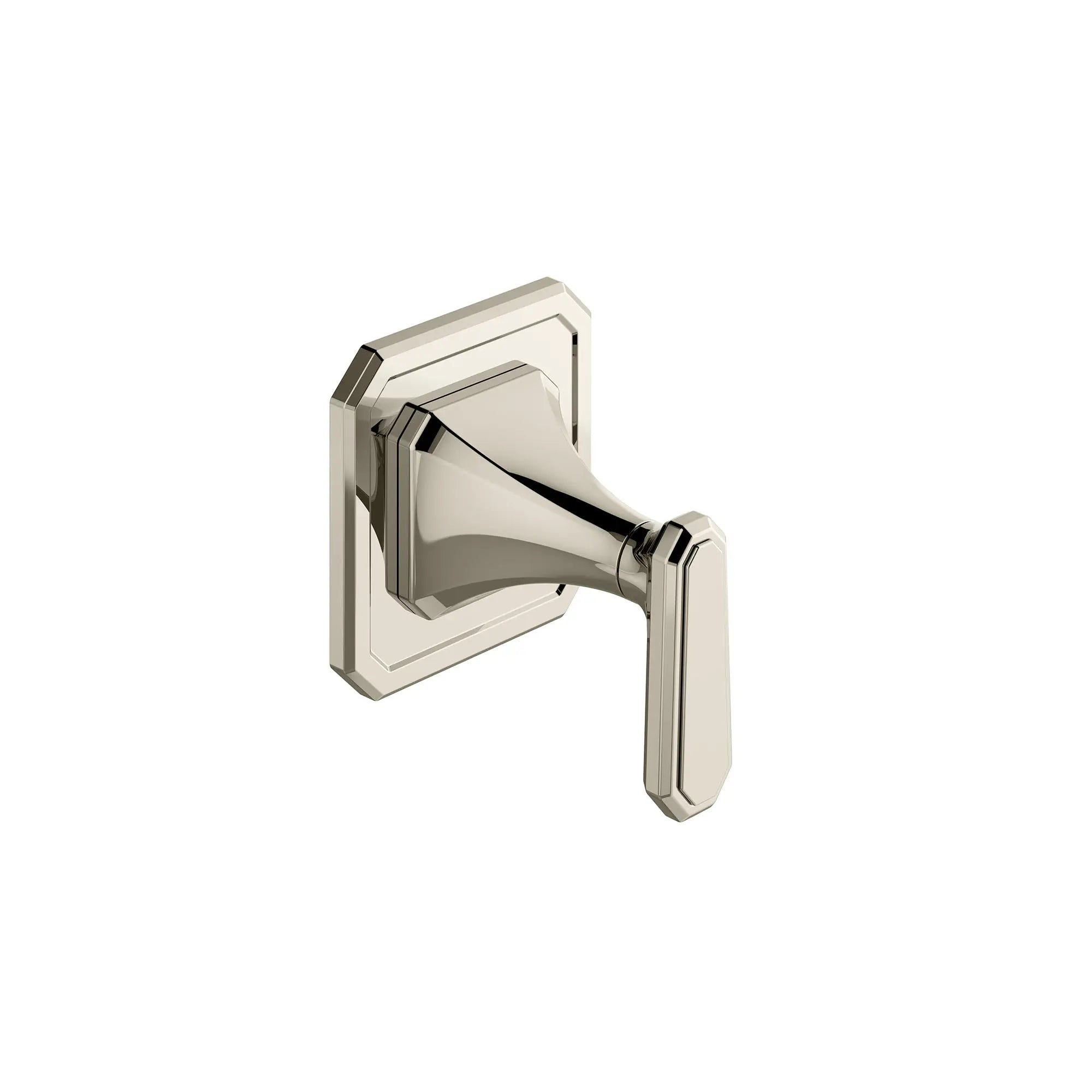 Garniture d’inverseur de 3/2 po ou 4/3 po Belshire avec poignée à levier // PLATINUM NICKEL // 155218_Belshire_SiloRight_D35170430.150_0001_Jan2023_CDNwebp.webp