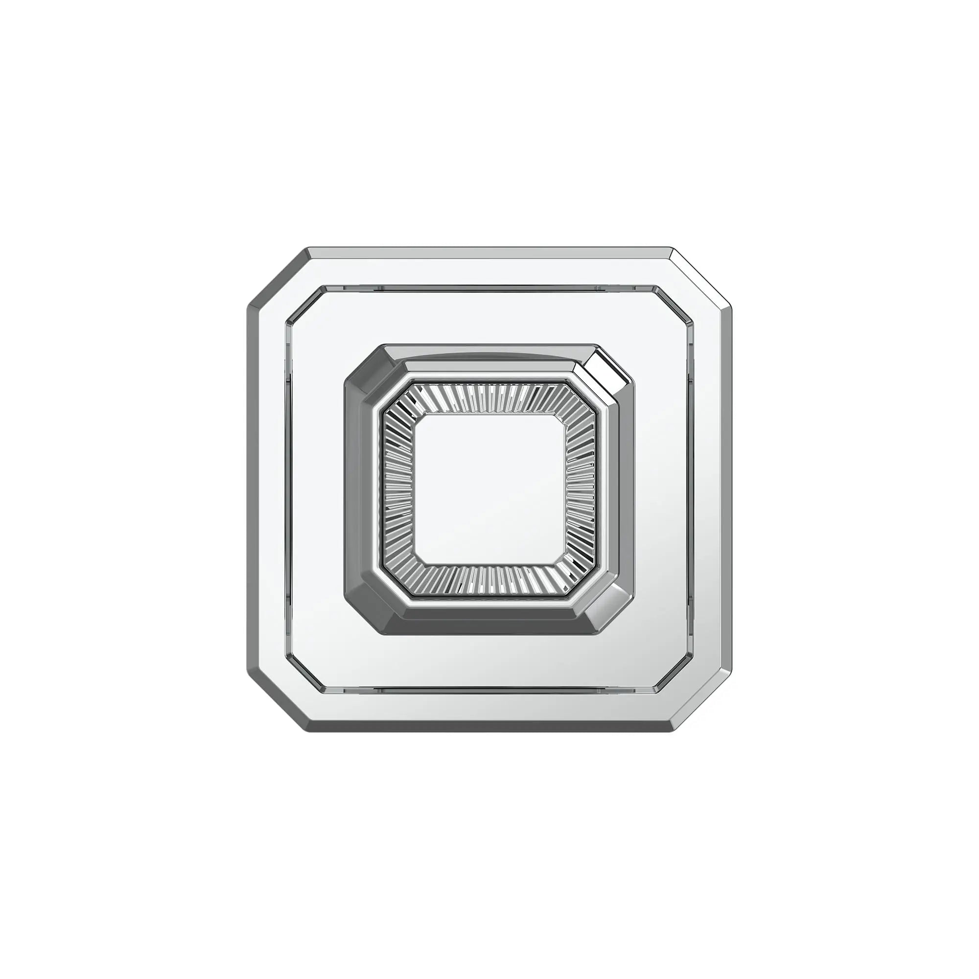 Garniture d’inverseur de 3/2 po ou 4/3 po Belshire avec poignée pleine // CHROME POLI // 155239_Belshire_SiloFront_D35170437.100_0001_Jan2023_CDNwebp.webp
