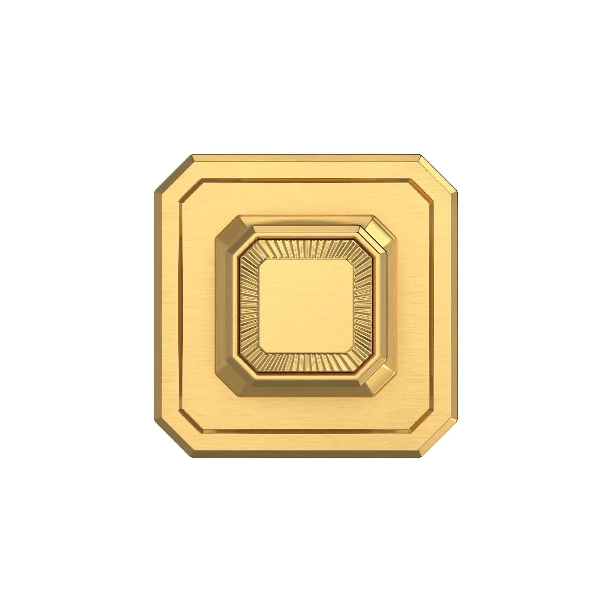 Garniture d’inverseur de 3/2 po ou 4/3 po Belshire avec poignée pleine // SATIN BRASS // 155249_Belshire_SiloFront_D35170437.427_0001_Jan2023_CDNwebp.webp