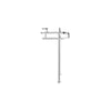 Equility® 22 in. Console Legs // POLISHED CHROME // 155309_DXVEquility_SiloSide_D21070022.100_0004_Jan2023_CDNwebp.webp