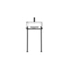 Equility® 22 in. Sink, 1-Hole // CANVAS WHITE // 155332_DXVEquility_SiloFront_D21070022.243_D20075001.415_D35109152.243_0003_Jan2023_CDNwebp.webp