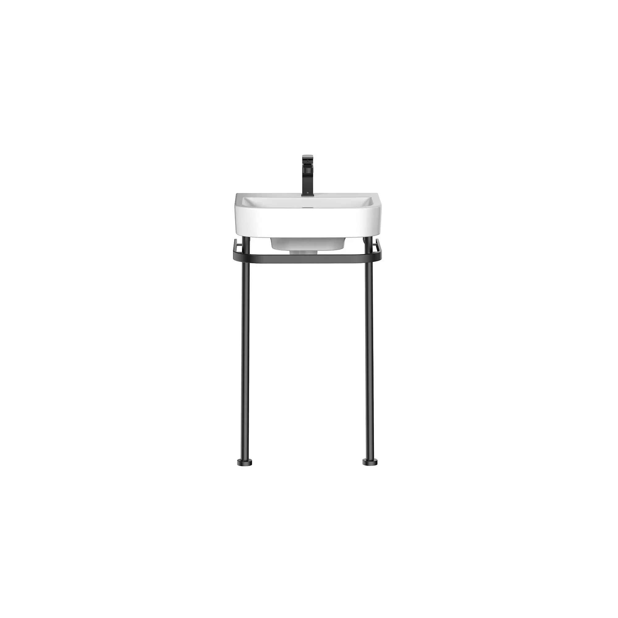 Lavabo murale de 22 po Equility - monotrou // CANVAS WHITE // 155332_DXVEquility_SiloFront_D21070022.243_D20075001.415_D35109152.243_0003_Jan2023_CDNwebp.webp
