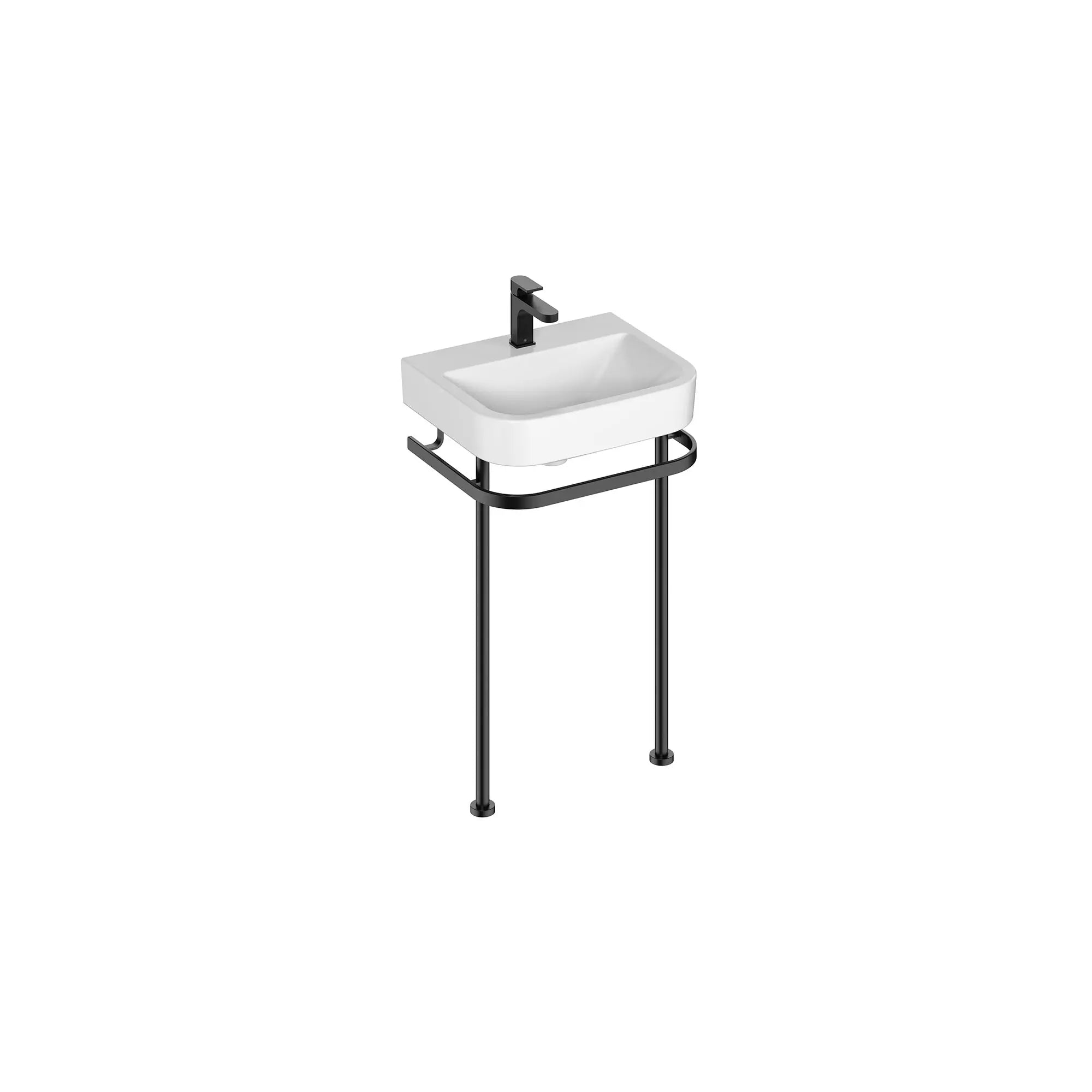 Lavabo murale de 22 po Equility - monotrou // CANVAS WHITE // 155345_DXVEquility_SiloRight_D21070022.243_D20075001.415_D35109152.243_0001_Jan2023_CDNwebp.webp