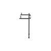 Equility® 33 in. Console Legs // MATTE BLACK // 155349_DXVEquility_SiloSide_D21035033.243_0004_Jan2023_CDNwebp.webp