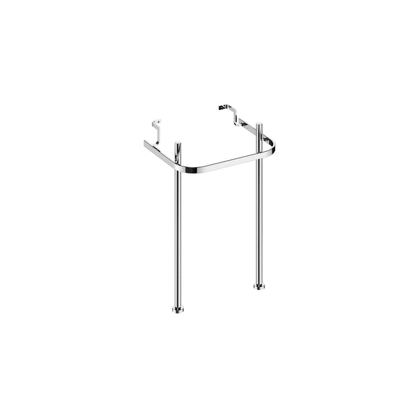 Equility® 22 in. Console Legs // POLISHED CHROME // 155350_DXVEquility_SiloRight_D21070022.100_0001_Jan2023_CDNwebp.webp