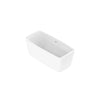 [D12045004.415] Equility® 66 in. x 30 in. Slim Freestanding Bathtub - Canvas White