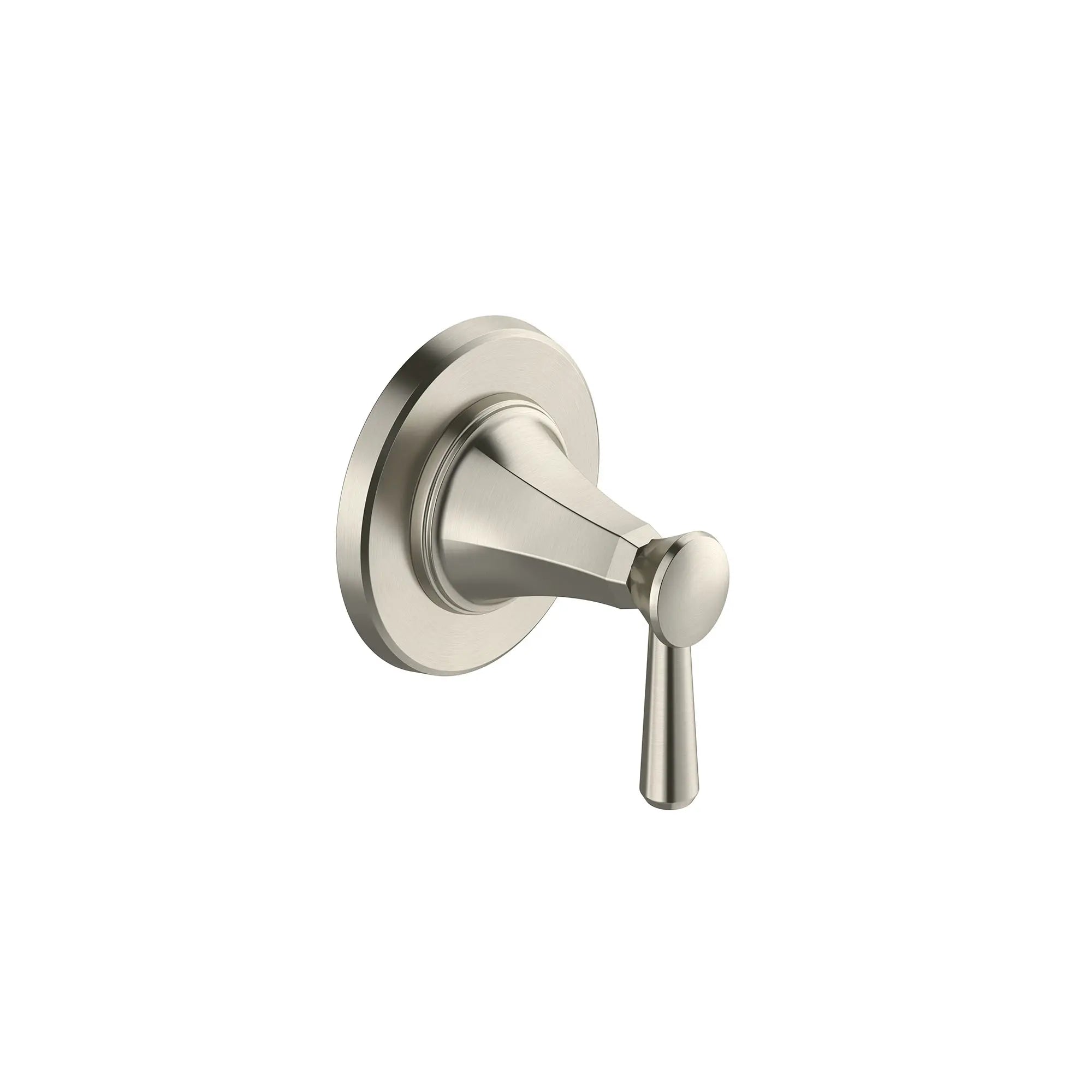 Garniture d’inverseur de 3/2 po ou 4/3 po Fitzgerald avec poignée à levier // NICKEL BROSSÉ // 155733_Fitzgerald_SiloRight_D35160430.144_0001_Feb2023_CDNwebp.webp