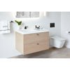 [D23040A000.415] DXV® Modulus Wall-Hung Elongated Toilet Bowl with Seat - Canvas White