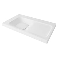 [D21045036LH.415] DXV® Modulus 36 in. Sink, No Hole - Canvas White