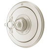 [D35101F40.144] Ashbee Single Handle Pressure Balance Valve Trim Only with Cross Handle - Polished Chrome