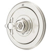 [D35101F40.150] Ashbee Single Handle Pressure Balance Valve Trim Only with Cross Handle - Polished Chrome