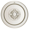 [D35101F40.144] Ashbee Single Handle Pressure Balance Valve Trim Only with Cross Handle - Polished Chrome
