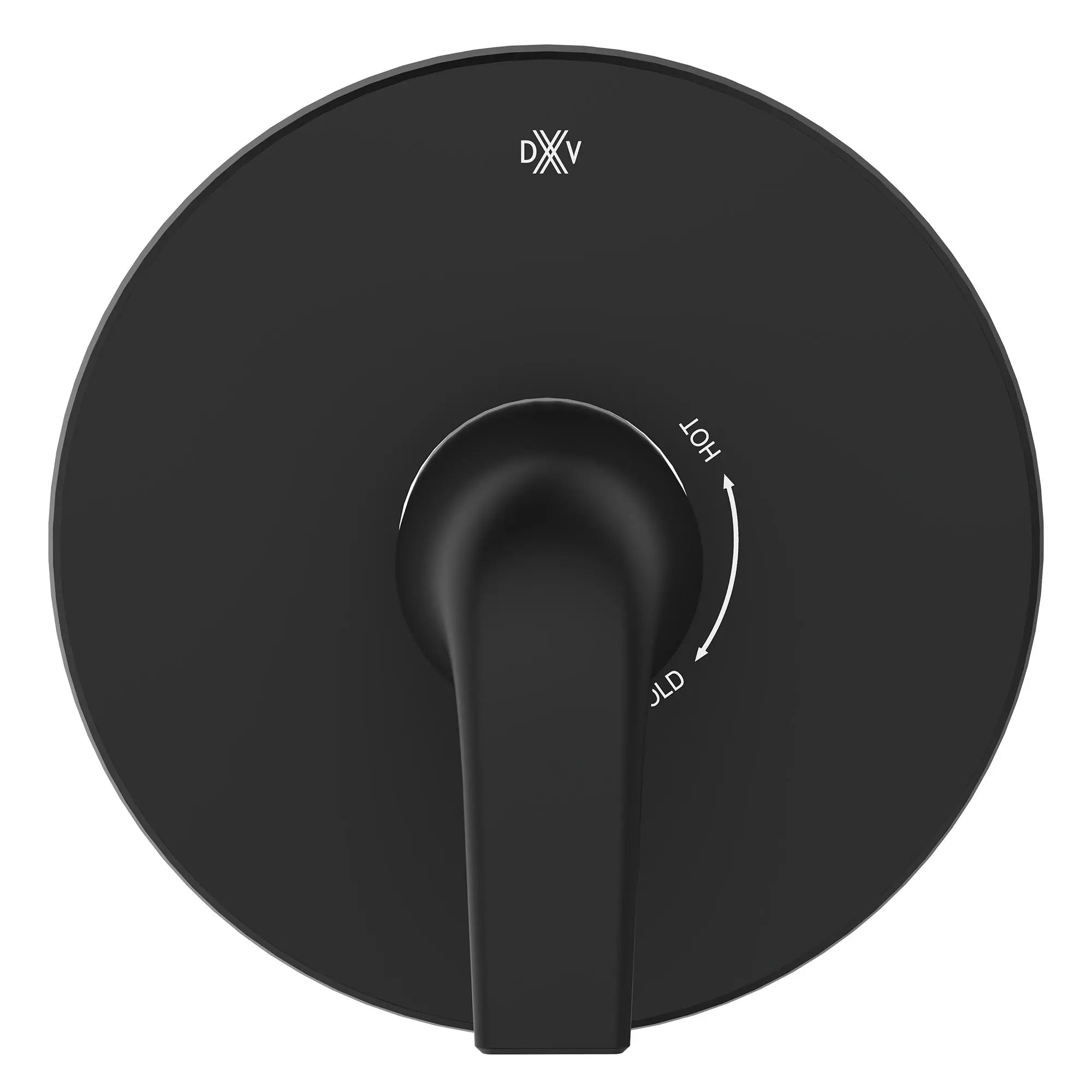 Garniture pour robinet à pression équilibrée DXV Modulus avec poignées à levier // NOIR MAT // 159627_DXVModulus_SiloFront_D35120F00.243_0001_Feb2023_CDNwebp.webp
