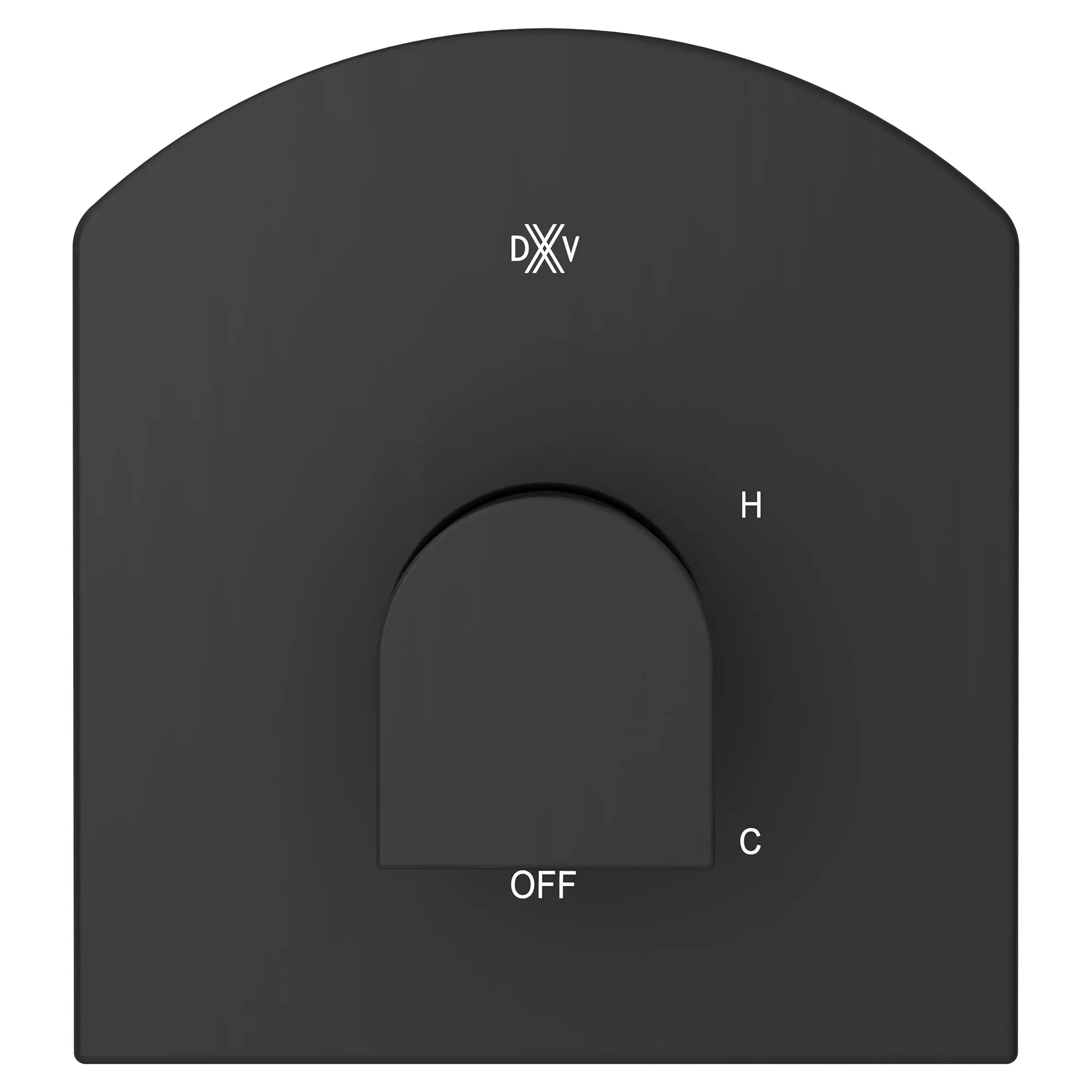 Garniture pour robinet à pression équilibrée Equility // NOIR MAT // 159631_Equility_SiloFrontD35109F00.243_0001_Feb2023_0_CDNwebp.webp