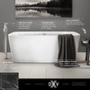 [D12045014.415] Equility® 66 in. x 33 in. Freestanding Bathtub - Canvas White