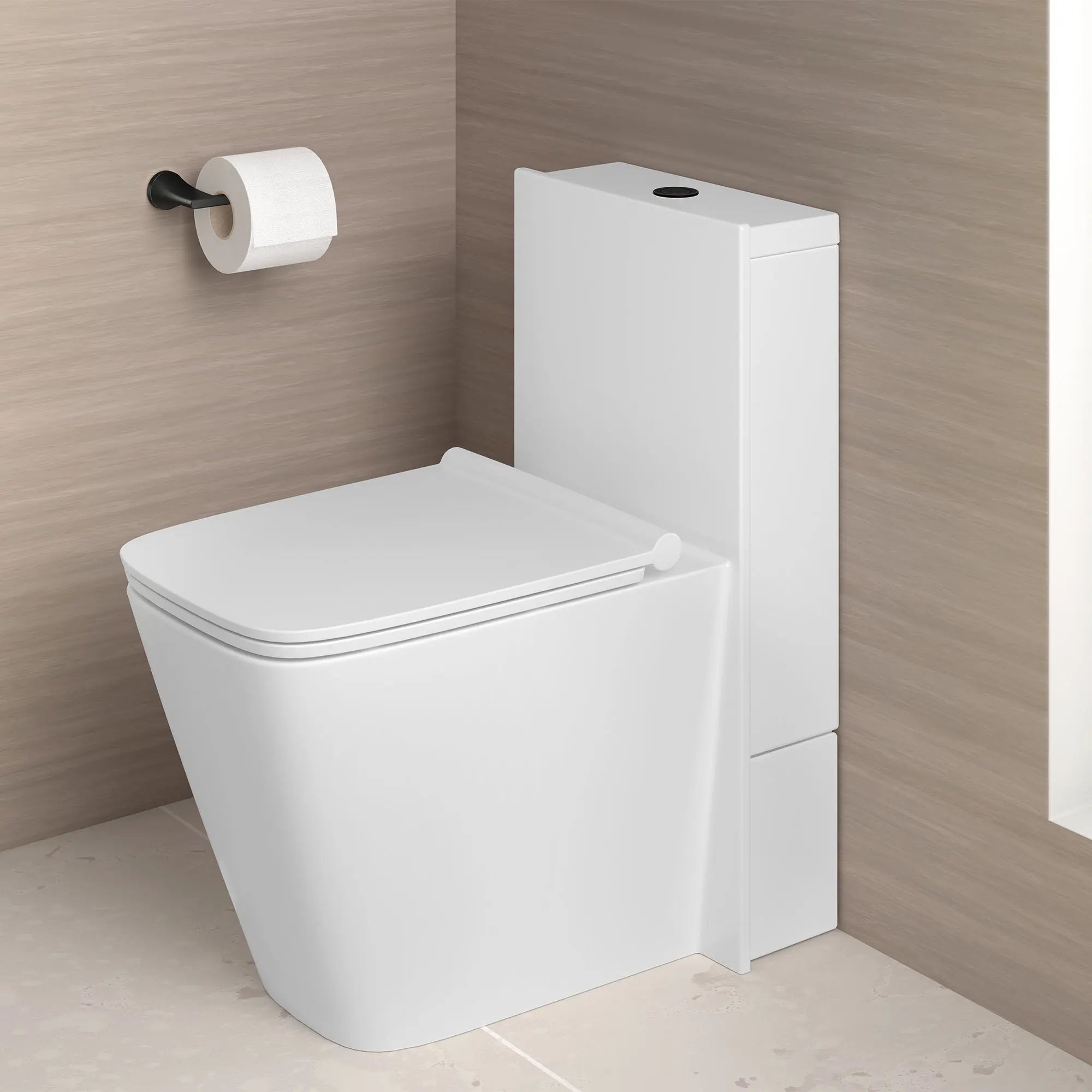 Toilette DXV Modulus monopièce à cuvette allongée à hauteur de chaise avec siège // CANVAS WHITE // 159652_Modulus_Environment_D22020A100.415_7381903-200.2430A_D35120230.243_0001_Mar2023_0_CDNwebp.webp