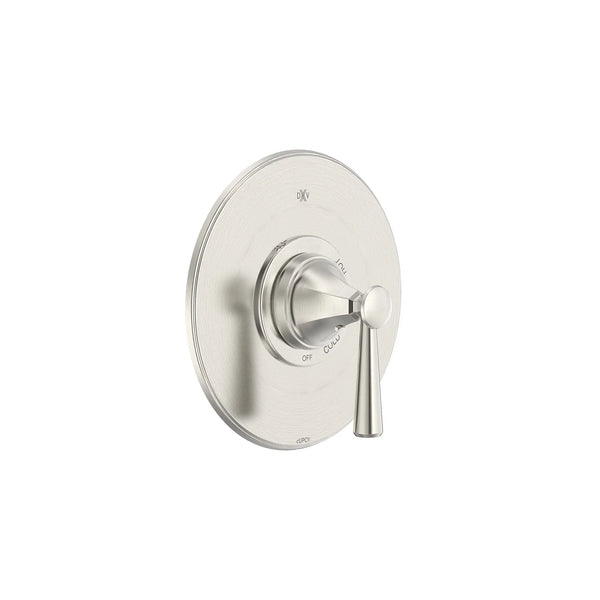 [D35160F00.144] Fitzgerald Single Handle Pressure Balance Valve Trim Only with Lever Handle - Polished Chrome