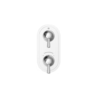 Fitzgerald 2-Handle Thermostatic Valve Trim Only with Lever Handles // POLISHED CHROME // 159662_Fitzgerald_SiloFront_D35160527.100_0001_Apr2023_CDNwebp.webp