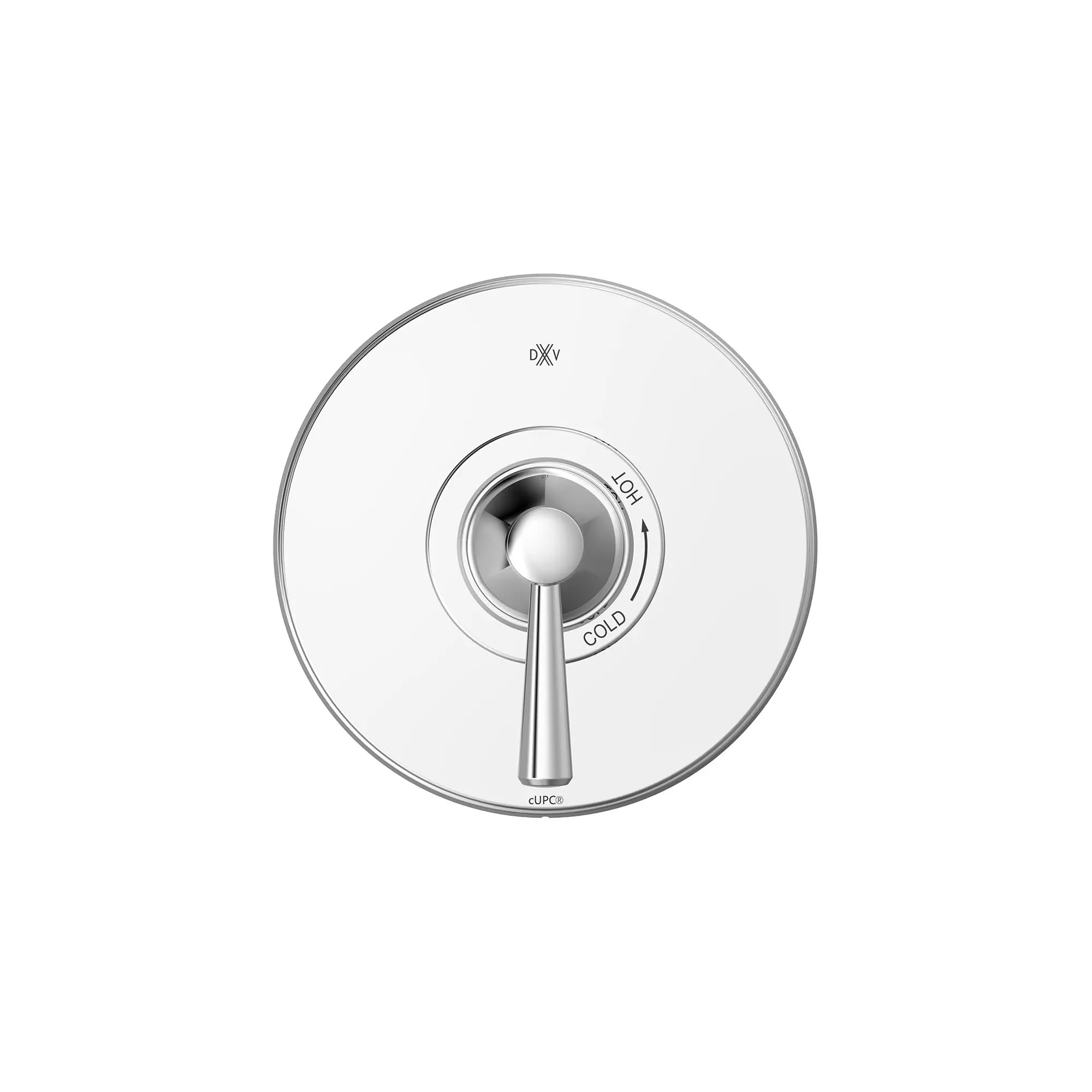 Garniture pour robinet à pression équilibrée Fitzgerald avec poignées à levier // CHROME POLI // 159668_Fitzgerald_SiloFront_D35160F00.100_0001_Apr2023_CDNwebp.webp