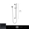 DXV® Modulus Personal Hand Shower Set with Adjustable 24 in. Slide Bar // MATTE BLACK // 159696_DXV_Modulus_Shower_Set_D35120780_2_CDNwebp.webp
