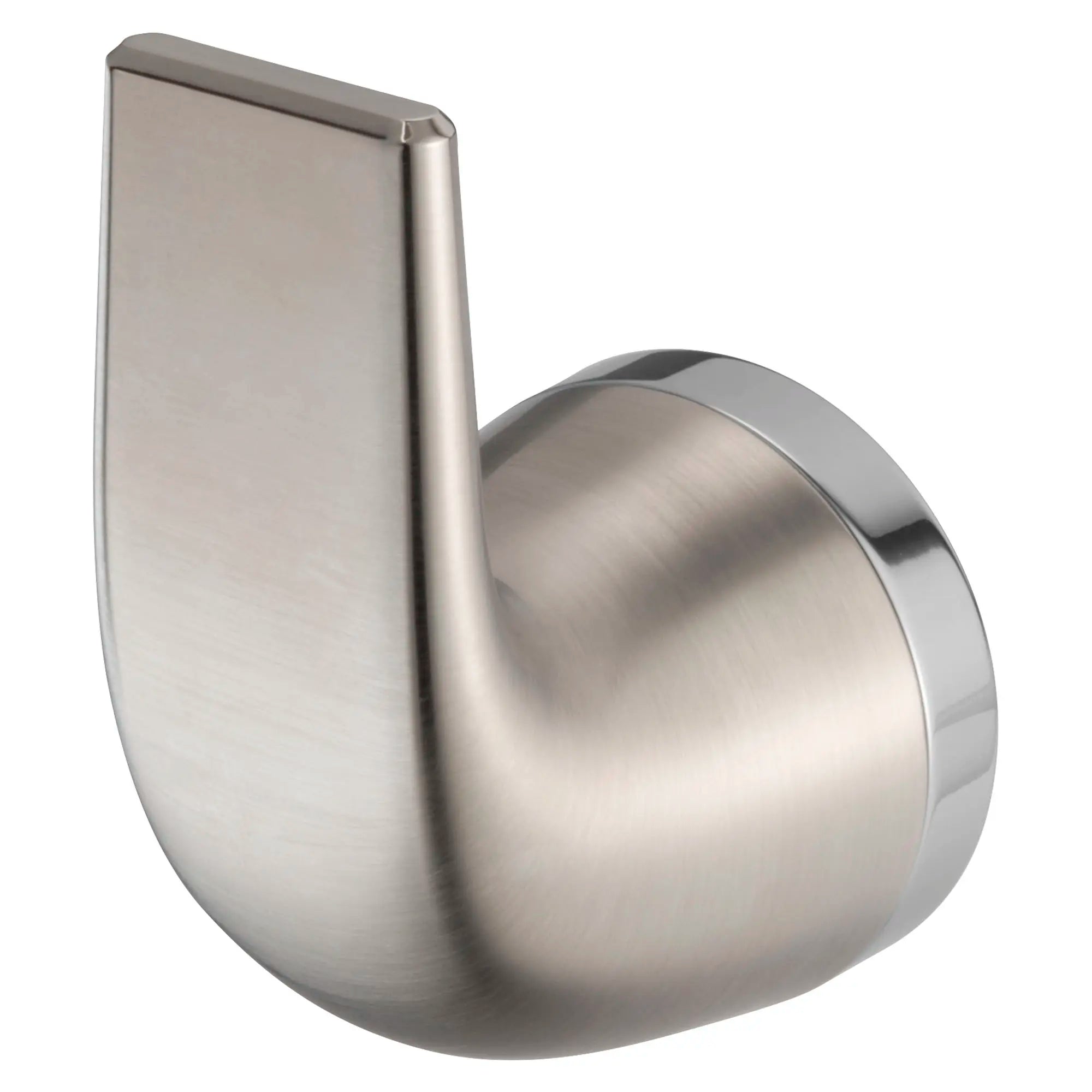 Porte-peignoir DXV Modulus // NICKEL BROSSÉ // 159761_D35120210144_2_CDNwebp.webp