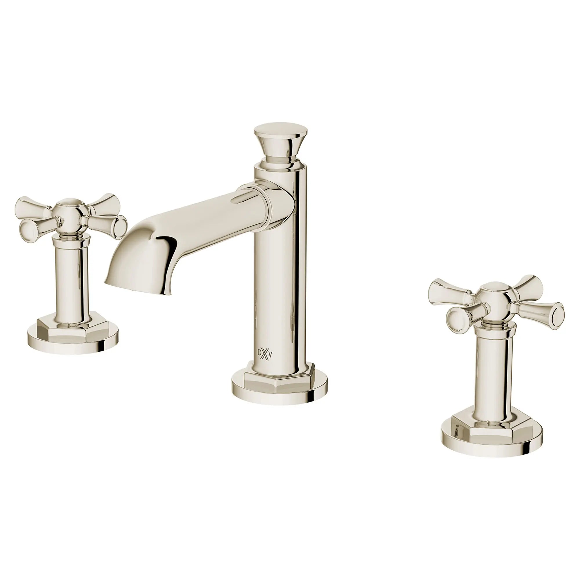 Robinet de lavabo espacé à 2 poignées Oak Hill avec poignées en croix // PLATINUM NICKEL // 159911_D35155840.150_2_CDNwebp.webp