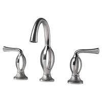 [D31202801.435] Trope 2-Handle Widespread 3D Printed Bathroom Faucet with Lever Handles - Butler Finish