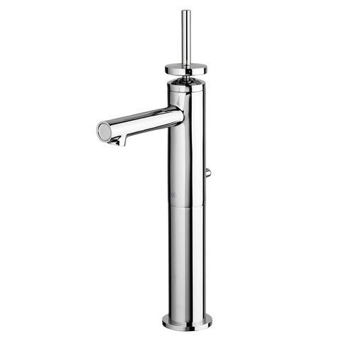 Robinet de lavabo vasque monotrou à poignée unique Percy avec poignée en tige