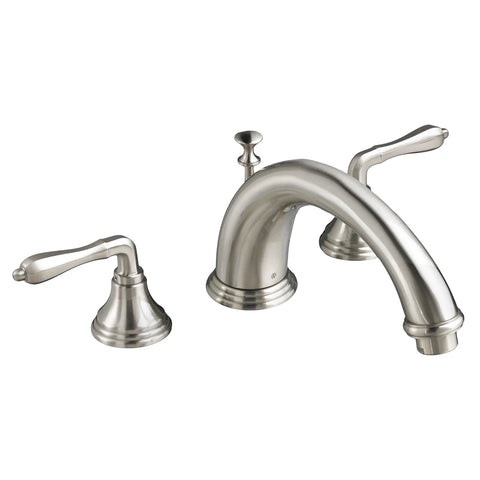 Robinet de bain romain à 2 poignées Ashbee avec à douchette et poignées à levier