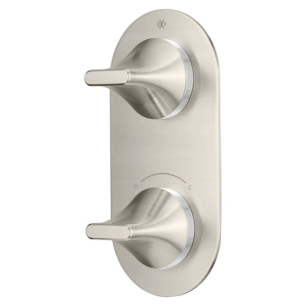 DXV® Modulus 2-Handle Thermostatic Valve Trim Only //  BRUSHED NICKEL // 160096_D35120527144_3_CDNwebp.webp