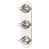DXV® Modulus 3-Handle Thermostatic Valve Trim Only // PLATINUM NICKEL // 160101_D35120537150_3_CDNwebp.webp