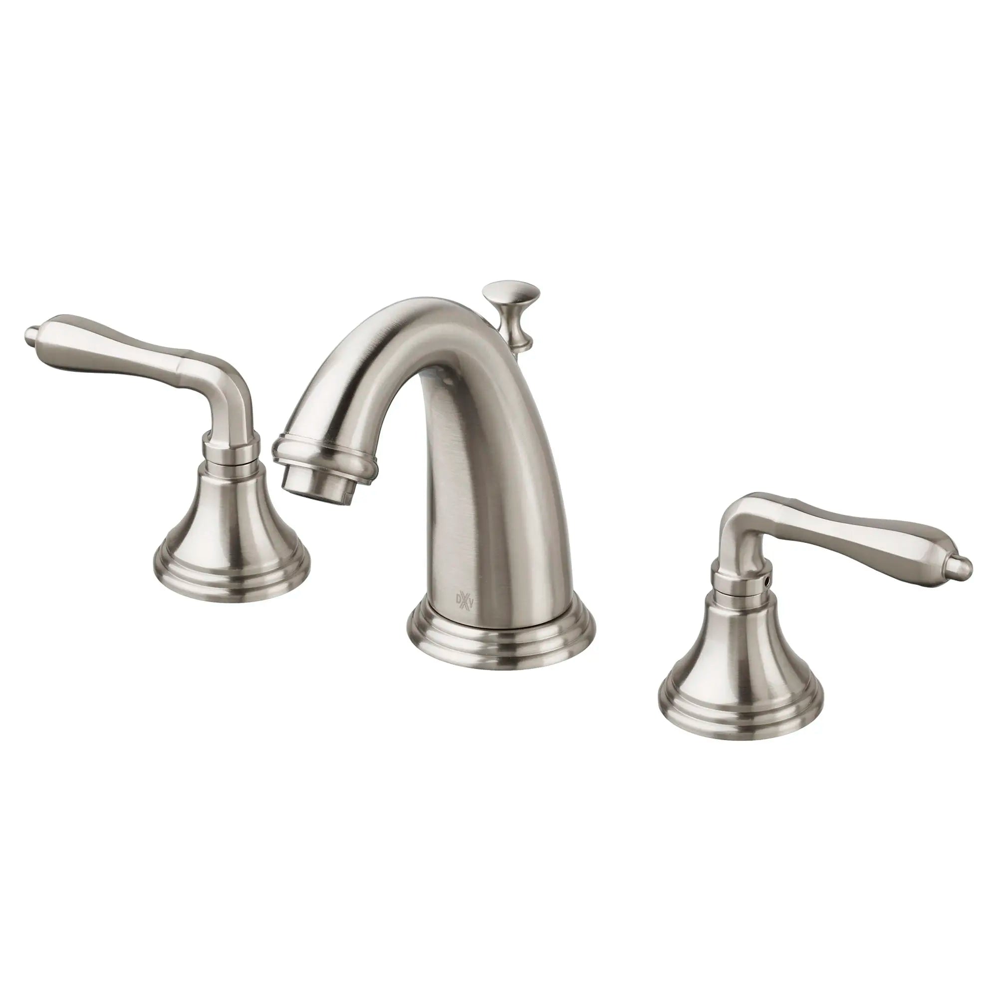 Robinet de lavabo espacé à 2 poignées Ashbee avec poignées à levier // NICKEL BROSSÉ // 160200_D35101800144_1_CDNwebp.webp