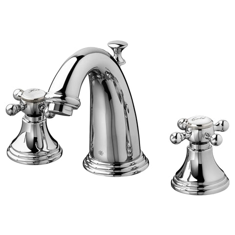 Robinet de lavabo espacé à 2 poignées Ashbee avec poignées en croix