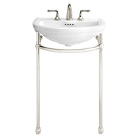 [D35101800.150] Widespread Lavatory Faucet with Lever Handles - Platinum Nickel
