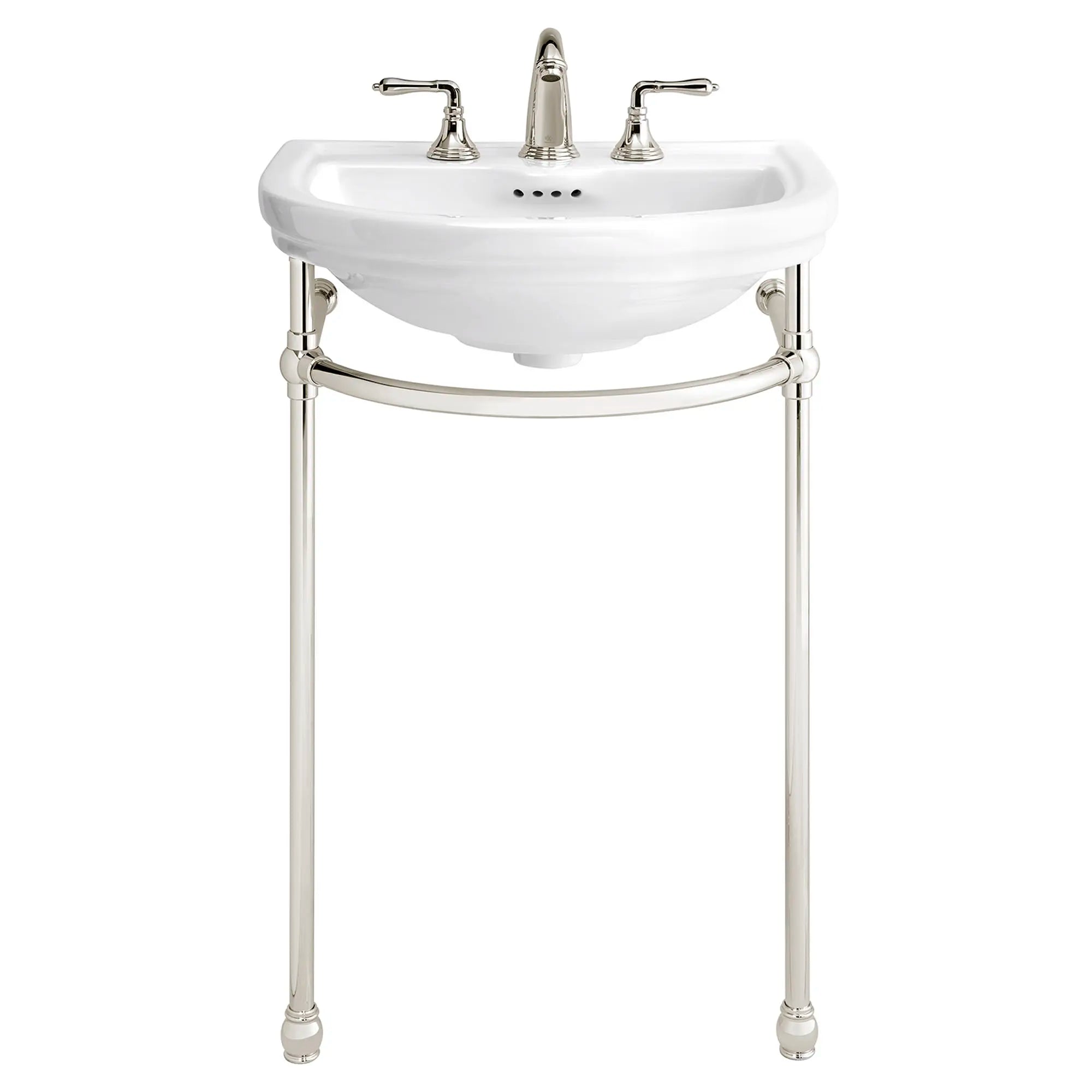 Robinet de lavabo espacé à 2 poignées Ashbee avec poignées à levier // PLATINUM NICKEL // 160213_D19000708.002.415_D35101800.150_0_CDNwebp.webp