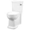 [D2205CA102.415] Fitzgerald Two-Piece Chair Height Right-Hand Trip Lever Elongated Toilet with Seat - Canvas White