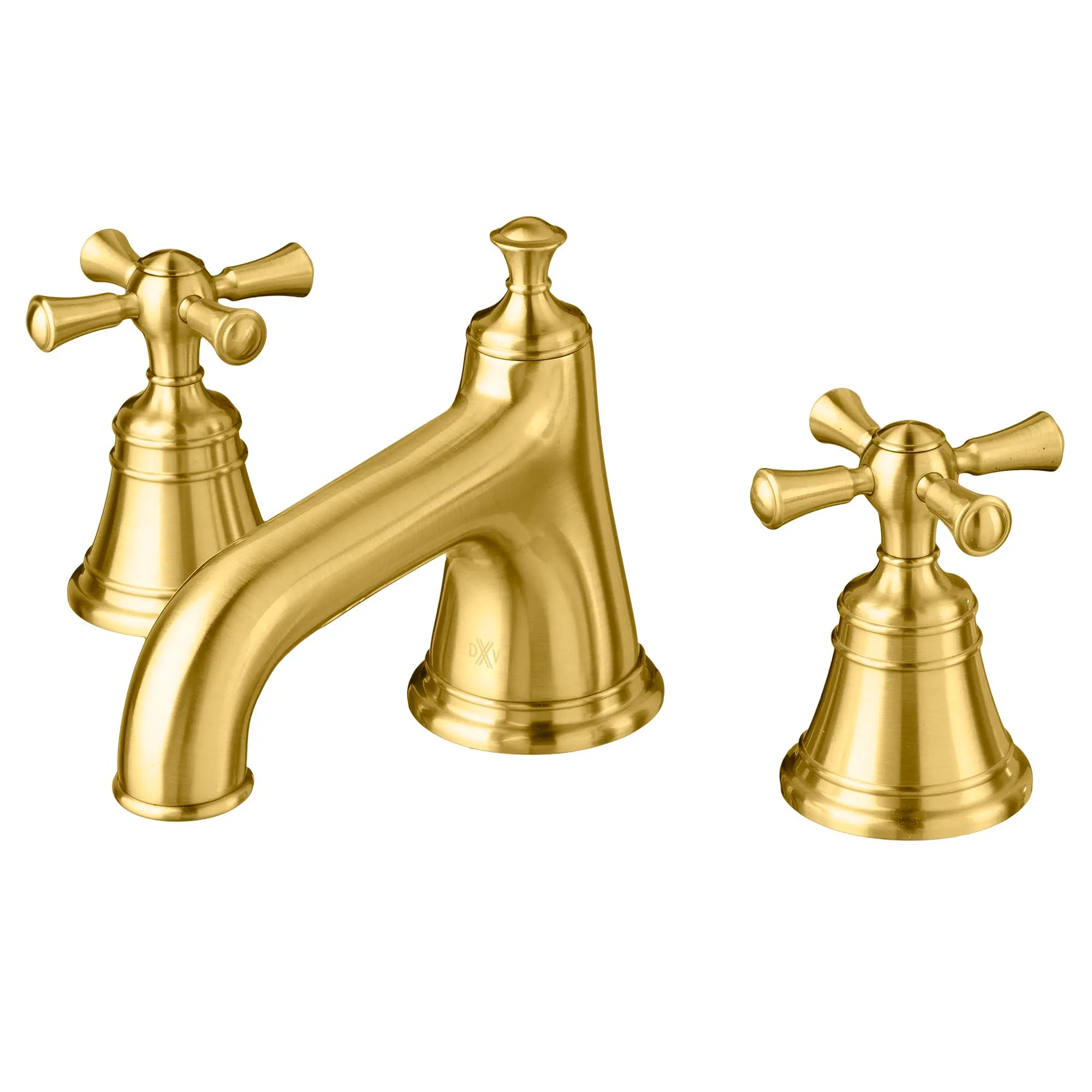 Robinet de lavabo espacé à 2 poignées Randall avec poignées en croix // SATIN BRASS // 160268_D35102840427_1_CDNwebp.webp