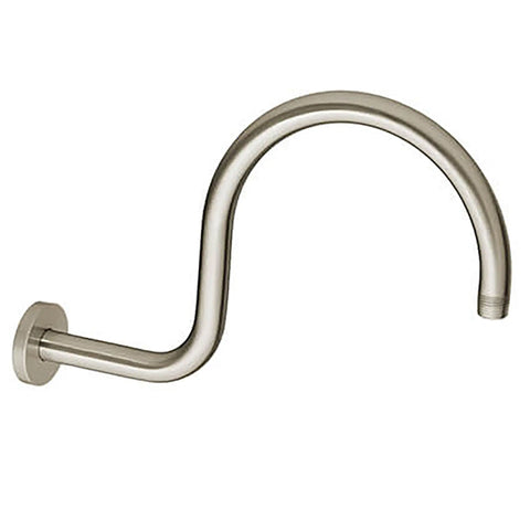 Bras de douche crosse de 12 po