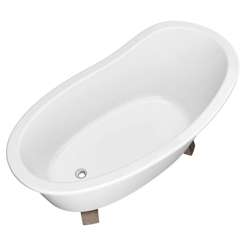 Baignoire autoportante Oak Hill 66 x 36 po avec pieds