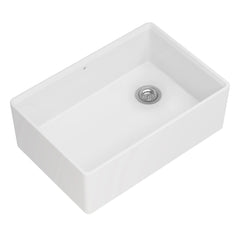 [D21180SB3020.415] Etre® 30 in. Apron Kitchen Sink with Offset Drain - Canvas White