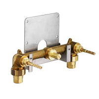 [D35000450.191] Dual Control Wall Mount Bathroom Faucet Rough Valve Only - Unfinished