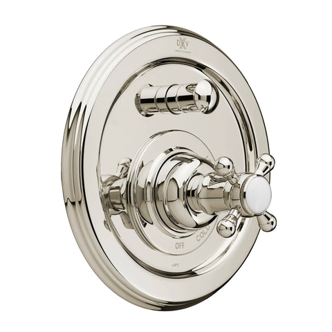 D35101640.150-ASHBEE CROSS PB TUB/SHOWER VALVE TRIM-PN