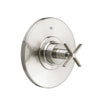 [D35105540.144] Percy Pressure Balanced Shower Trim with Cross Handle - Brushed Nickel