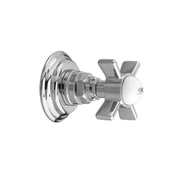 [D35107740.100] Landfair 1/2 Inch Or 3/4 Inch Wall Valve Trim With Cross Handles - Polished Chrome